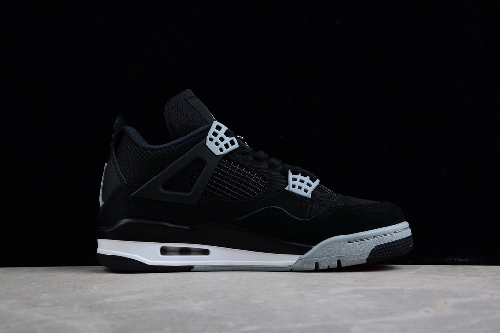 AJ 4 Retro "Black Canvas"