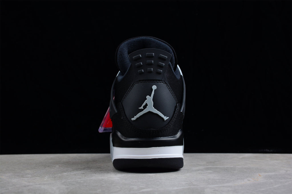 AJ 4 Retro "Black Canvas"